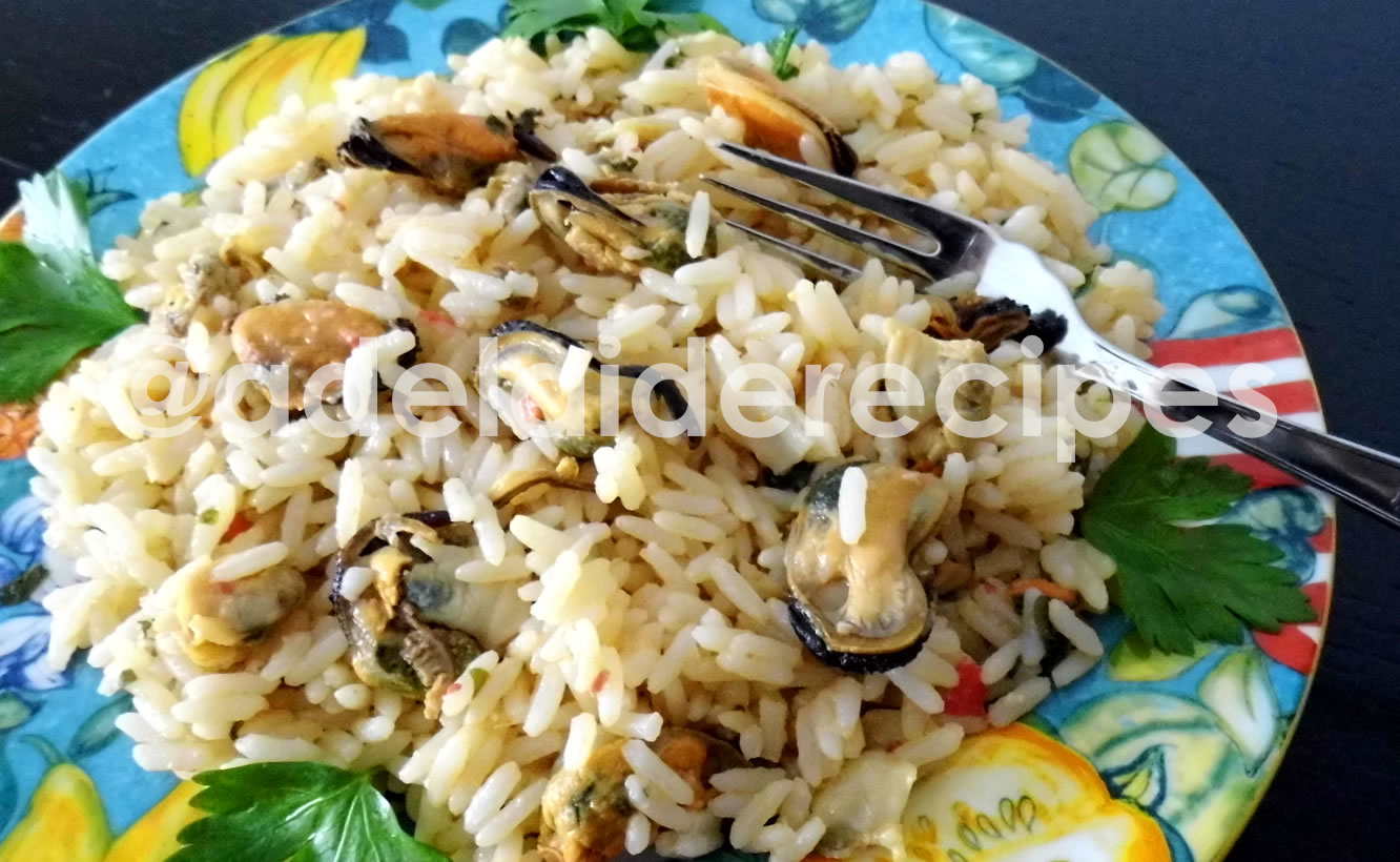 Risotto com Mexilhões