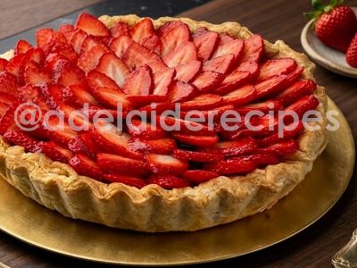 A Tarte de Morangos Mais FÁCIL e DELICIOSA que Já Viste!