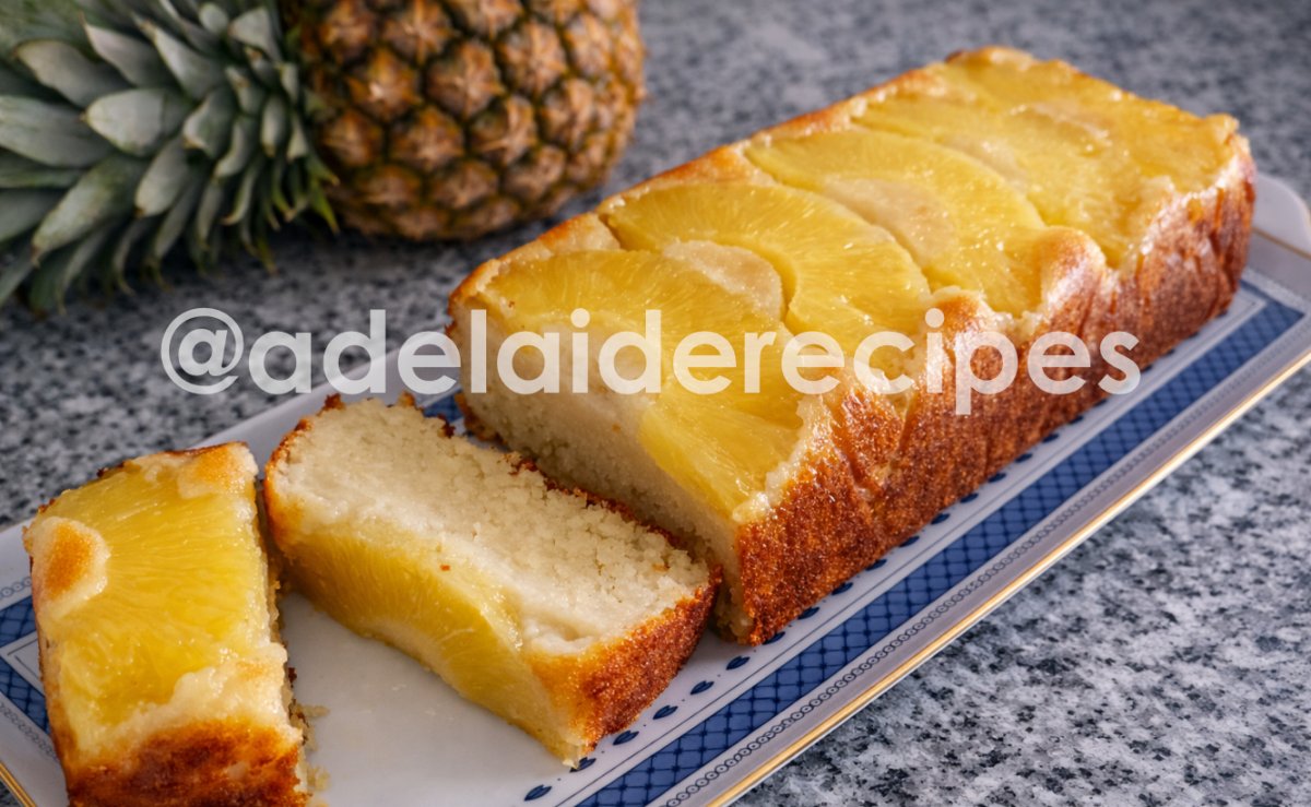 Bolo Piña Colada | Húmido, Fofo e Irresistível! (Ananás + Coco)