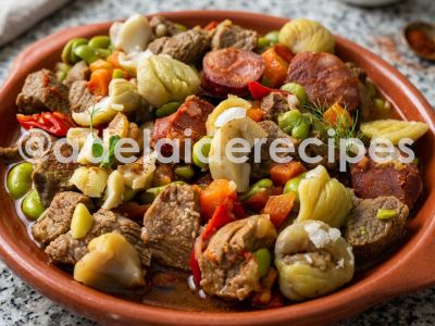 Como Fazer Vitela Estufada com Favas e Castanhas | Receita Fácil, Rica e Muito Aromática