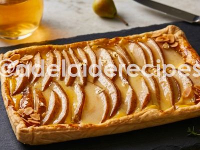 Tarte de Pera | Receita Fácil e Irresistível