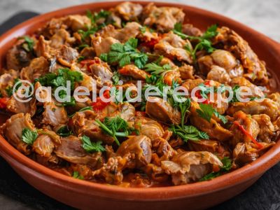 Portuguese style gizzards | Traditional Recipe