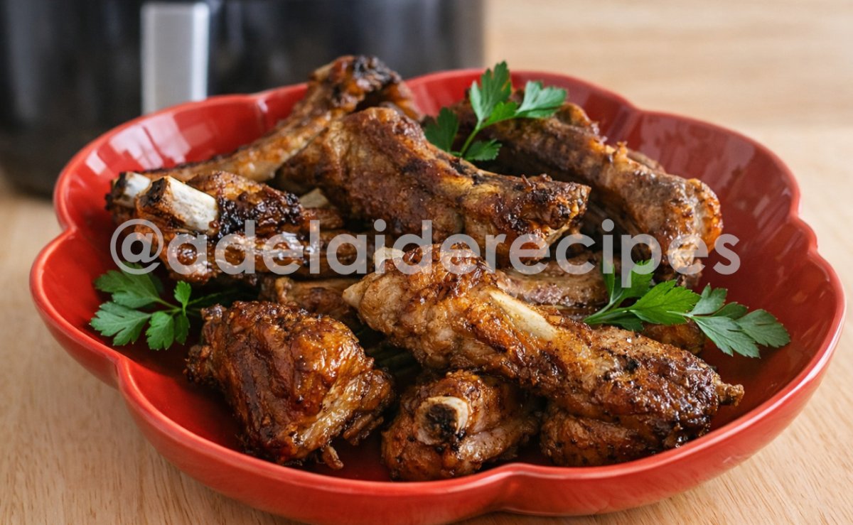 Pork Ribs in Airfryer | Crispy on the Outside, Juicy on the Inside!