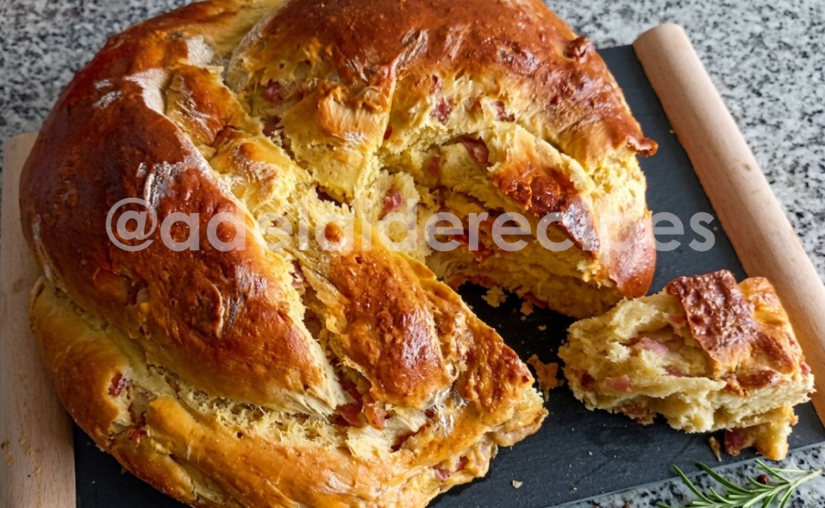 Meat Bread Easy and Tasty Portuguese Recipe