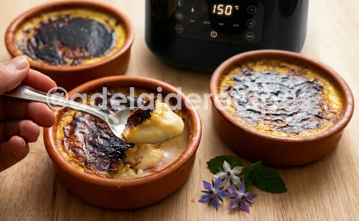 Crème Brûlée in the Airfryer | Quick and Easy Recipe!