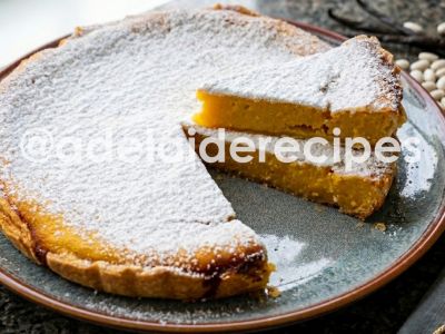 Portuguese Bean & Almond Tart | Creamy, Traditional and Irresistible