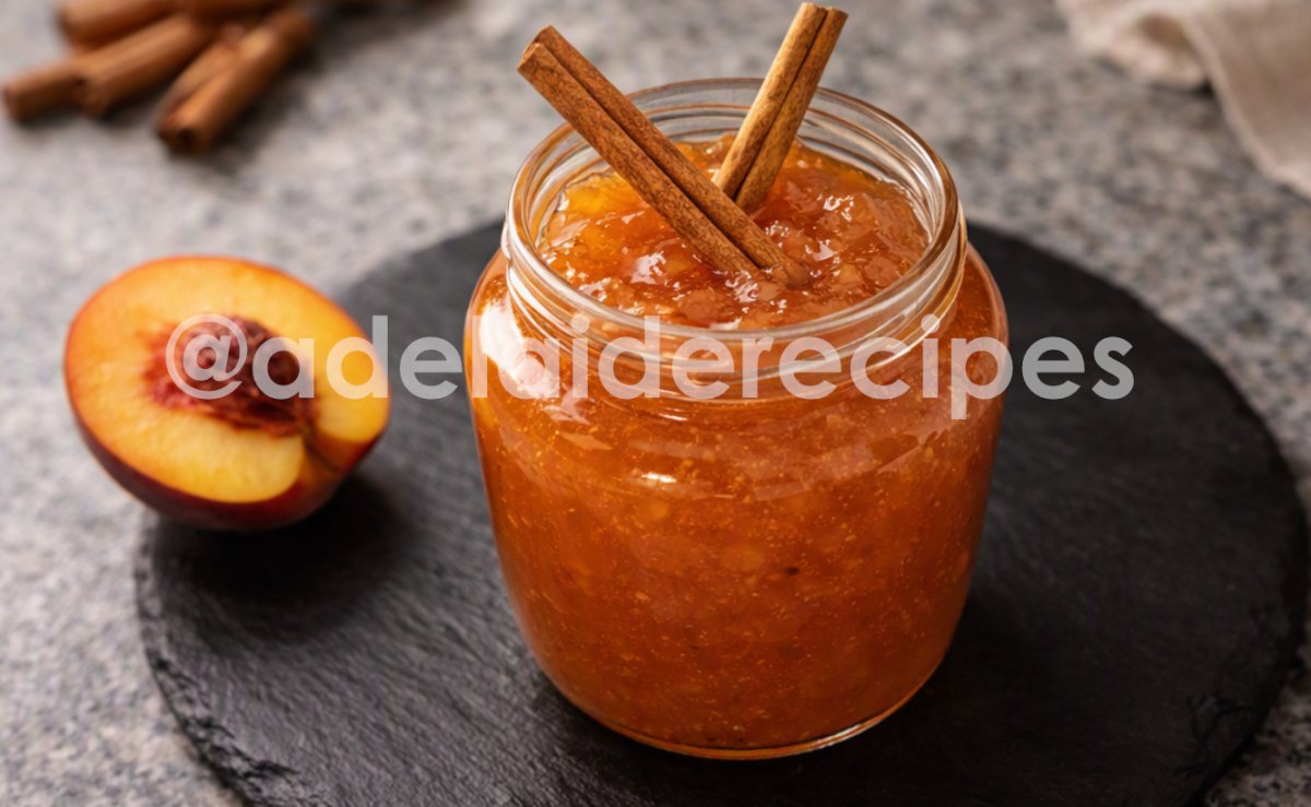 Homemade Peach Jam | Easy and Delicious!